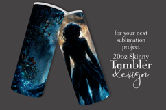 Halloween Tumbler Wrap, Halloween Scary Vampire Tumbler, t17 Product Image 2