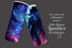 Halloween Tumbler Wrap, Halloween Scary Vampire Tumbler, t2 Product Image 2