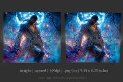 Halloween Tumbler Wrap, Halloween Scary Vampire Tumbler, t7 Product Image 3