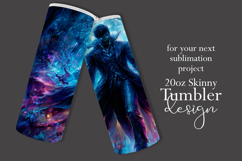 Halloween Tumbler Wrap, Halloween Scary Vampire Tumbler, t8 Product Image 2