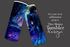 Halloween Tumbler Wrap, Halloween Scary Vampire Tumbler, t9 Product Image 2