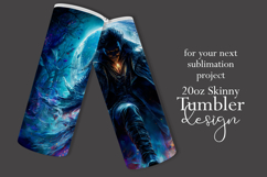 Halloween Tumbler Wrap, Halloween Scary Werewolf Tumbler, 8 Product Image 2