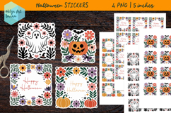 Cute Halloween, Stickers printable PNG Product Image 1