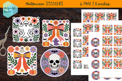 Cute Halloween, Stickers printable PNG Product Image 1