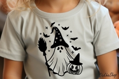 Halloween SVG Halloween Scene SVG Funny Halloween Ghost SVG Product Image 3