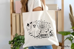 Halloween Svg Spooky Season Svg Halloween Ghost Spider web Product Image 8