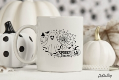 Halloween Svg Spooky Season Svg Halloween Ghost Spider web Product Image 9