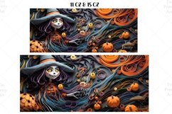 Halloween Mug Wrap Sublimation Designs, 3d Mug, Halloween Png