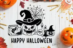 2 Halloween Svg, Happy Halloween Svg, Halloween Svg Design. Product Image 8