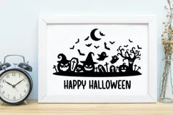 Halloween svg, Happy Halloween Svg, Halloween Svg Shirt. Product Image 5