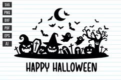 Halloween svg, Happy Halloween Svg, Halloween Svg Shirt. Product Image 6