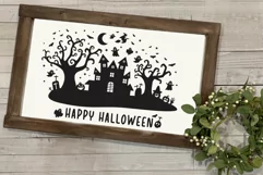 Halloween Scene Svg, Happy Halloween Svg For Kids. Product Image 6