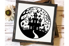 Halloween SVG Halloween Scene SVG Funny Halloween Ghost SVG Product Image 14