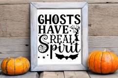 Ghosts have real spirit SVG, Halloween SVG Design Product Image 2