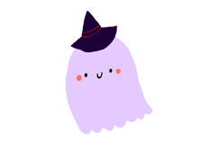 Halloween Clipart Hand Drawn Autumn Horror PNG JPG Product Image 3