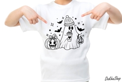 Ghost Svg, Halloween Ghost Svg, Spooky Season Svg. Product Image 7