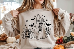 Ghost Svg, Halloween Ghost Svg, Spooky Season Svg. Product Image 3