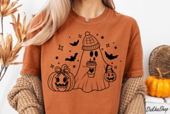 Ghost Svg, Halloween Ghost Svg, Spooky Season Svg. Product Image 4