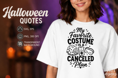 Adult humor Sarcastic quotes Halloween SVG Funny tshirt Product Image 1
