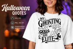 Adult humor Sarcastic quotes Halloween SVG Funny introvert Product Image 1