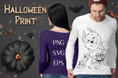 Cute Halloween SVG, EPS Png Product Image 1