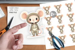 Halloween Animals Sticker Product Image 1