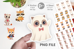 Halloween Animals Sticker Product Image 1