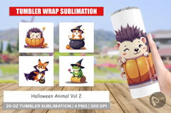 Tumbler Halloween Animals Product Image 1