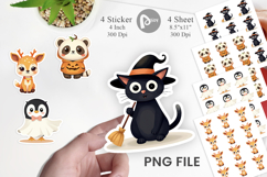 Halloween Animals Sticker Product Image 1