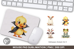 Mouse Pad Halloween Animals Product Image 1