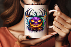 antler pumpkin halloween png, creepy pumpkin clipart, halloween antler sublimation, scary pumpkin illustration, halloween sublimation png, spooky pumpkin with antlers, halloween clipart for cricut, creepy halloween graphics, halloween pumpkin design, hall