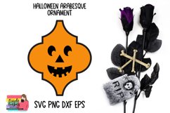 Happy Jack O Lantern | Halloween Arabesque Ornament Product Image 1