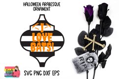 I Love Bats | Halloween Arabesque Ornament Product Image 1