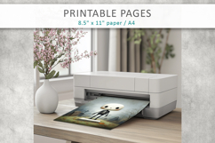 halloween printable pages, illustrations in an oil painting Product Image 6