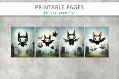 halloween printable pages, halloween scrapbook Product Image 2