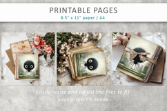 halloween printable pages, oil painting style Product Image 7