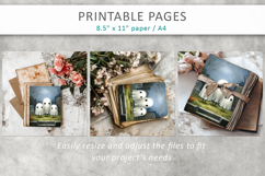 halloween ghost printable pages, textured brush strokes Product Image 7