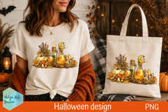 Cute Halloween ClipArt PNG Product Image 1