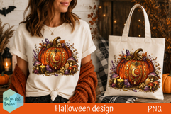 Cute Halloween ClipArt PNG Product Image 1
