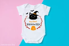 My first Halloween svg design for shirt