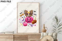 Halloween Back to School Ghost PNG Product Image 3