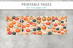 Halloween Junk Journal Backgrounds, Scrapbook Paper Product Image 2
