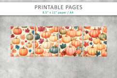 Pumpkins Halloween Junk Journal Pages Product Image 2