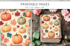 Pumpkins Halloween Junk Journal Pages Product Image 3