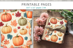 Pumpkins Halloween Junk Journal Pages Product Image 1