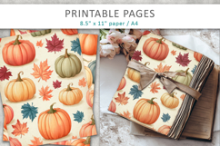 Pumpkins Halloween Junk Journal Pages Product Image 4