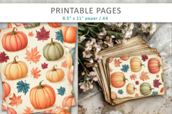 Pumpkins Halloween Junk Journal Pages Product Image 5
