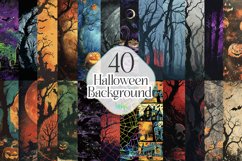 Background Halloween Sublimation Clipart Product Image 1