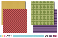 Halloween scrapbook backgrounds with classic patterns