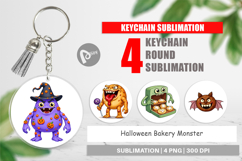Keychain Monster Halloween Bakery Product Image 1